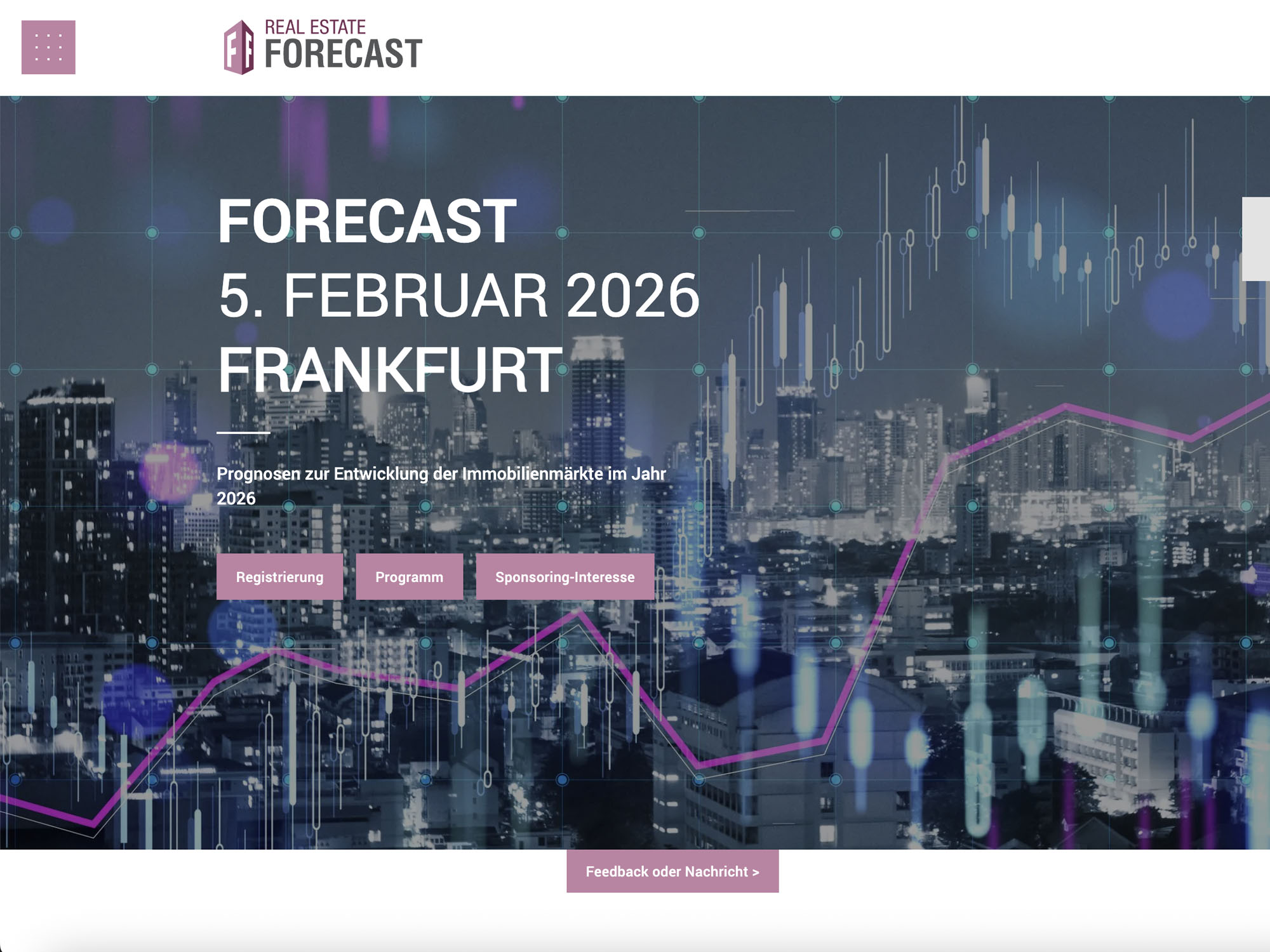 RealEstate-Forecast 2026 website