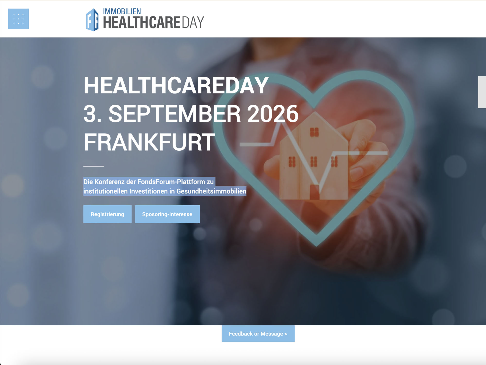 HealthCareDay 2026 website