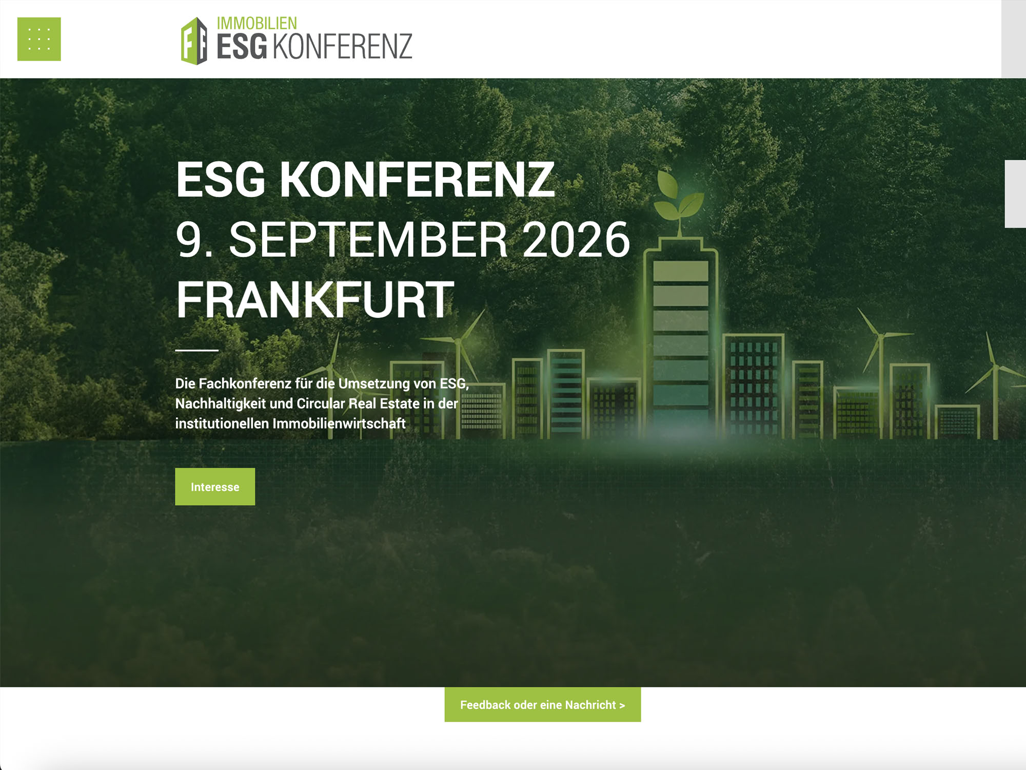 ESG Konferenz 2026 website