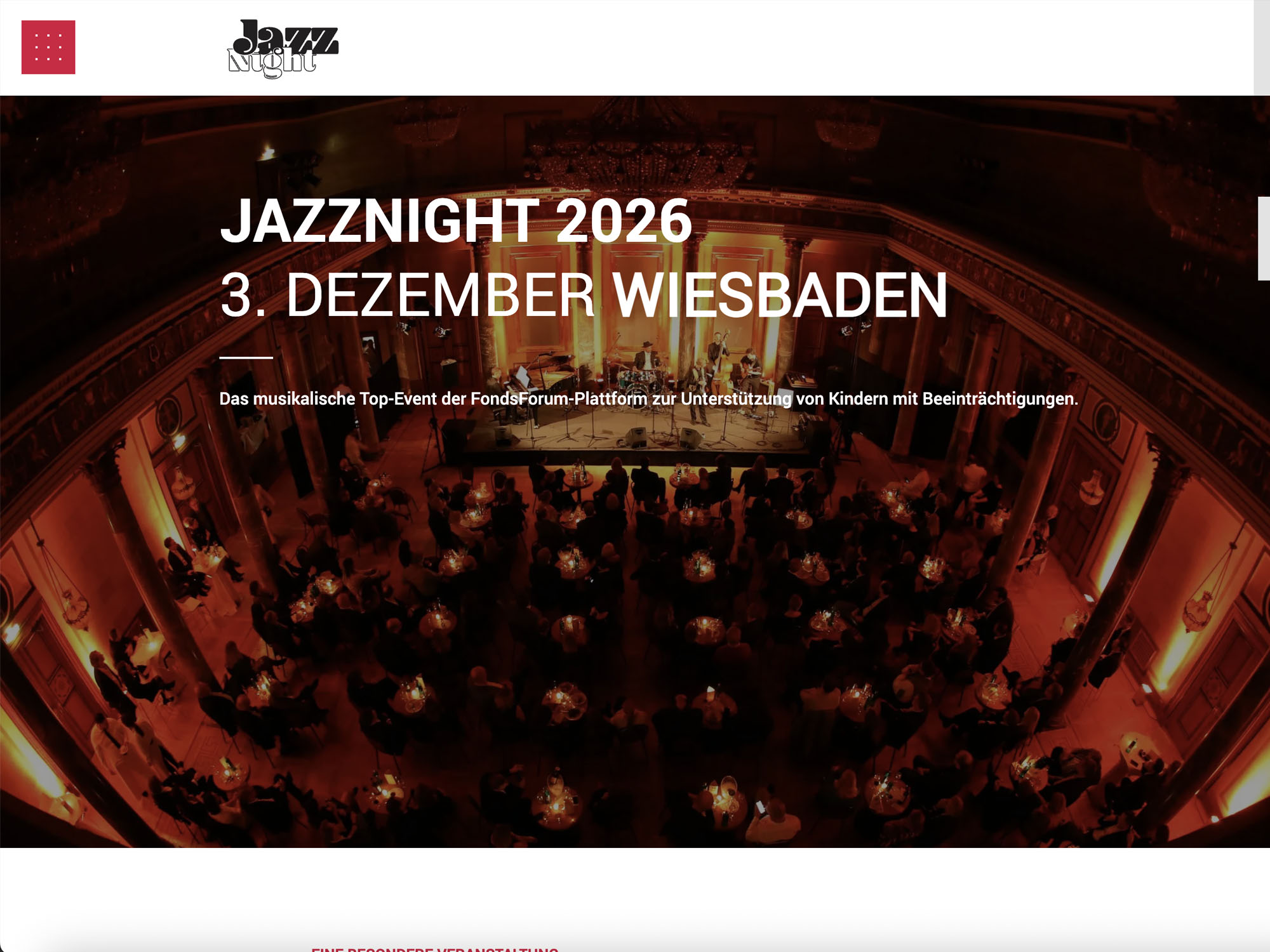 FondsForum Jazznight 2026 website