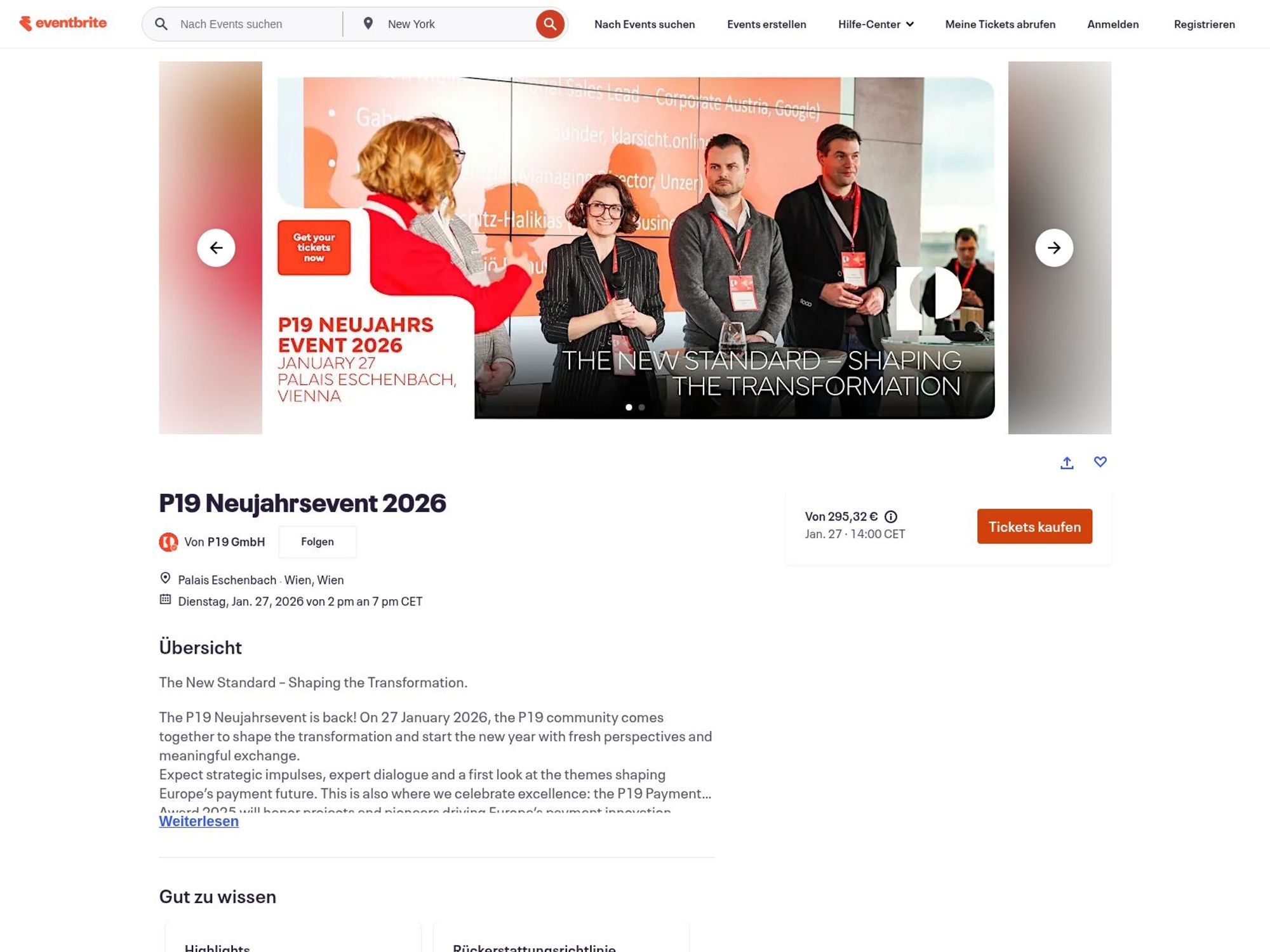 P19 Neujahrsevent 2026 website