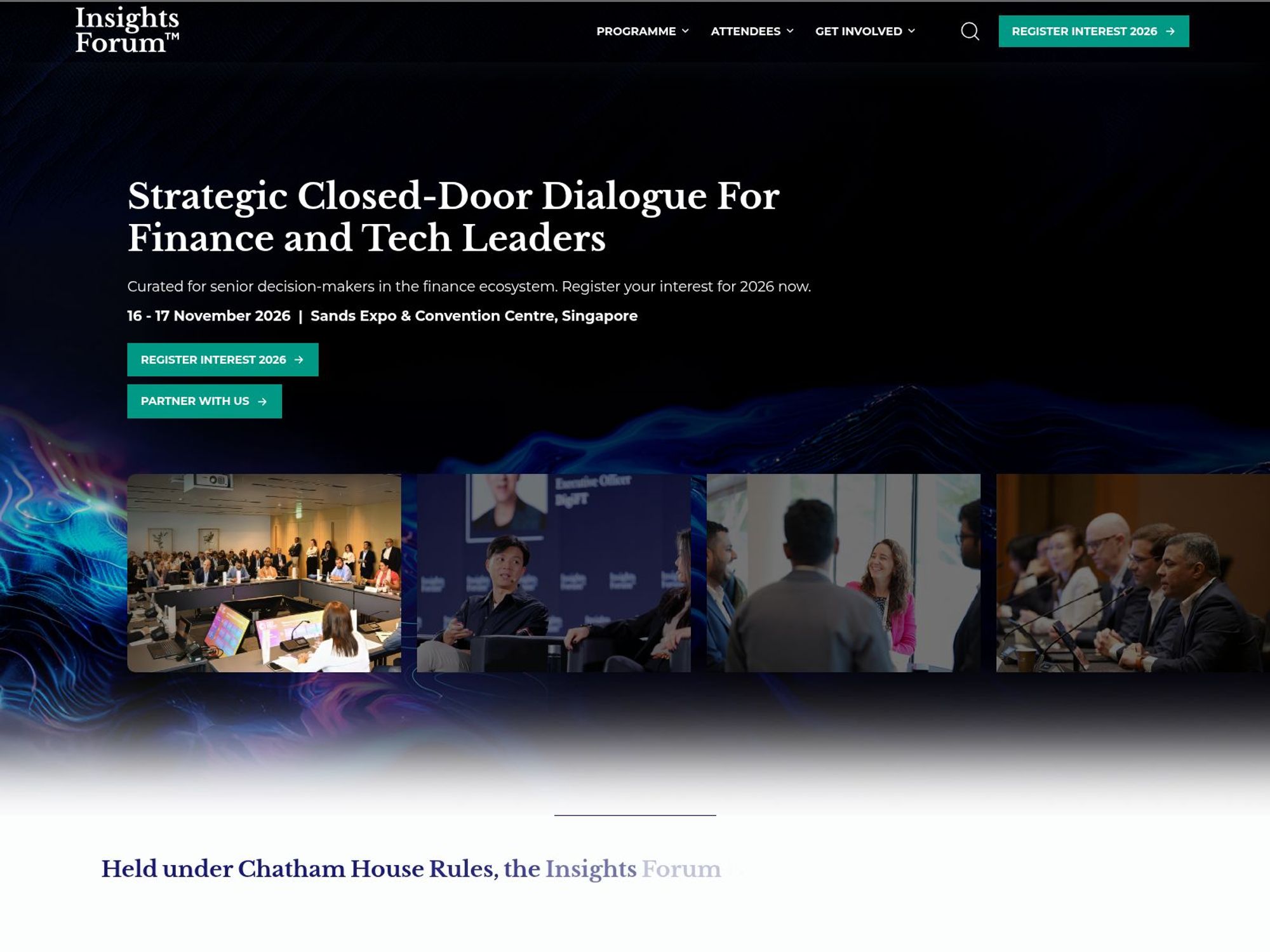 Insights Forum website