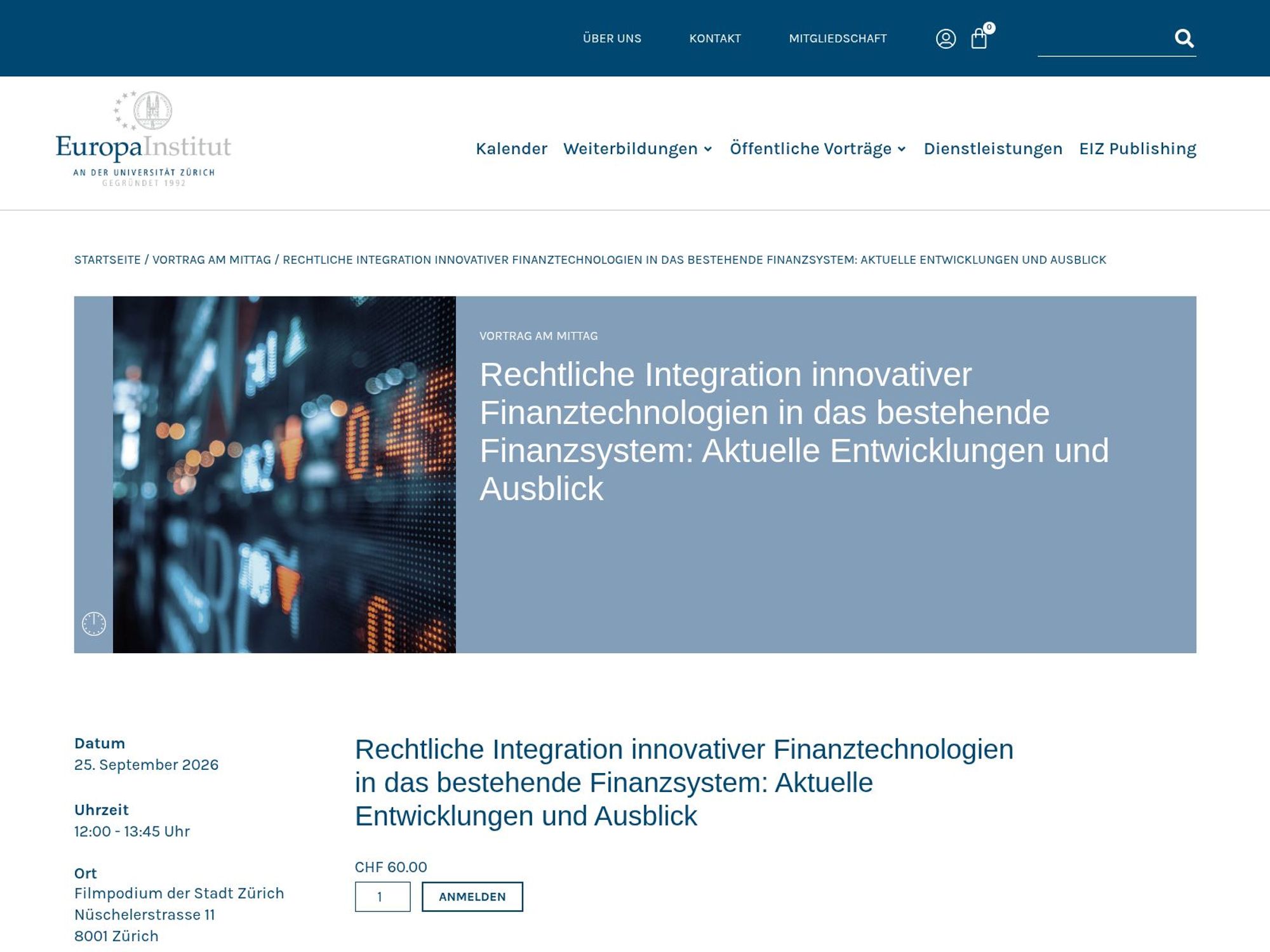 Rechtliche Integration innovativer Finanztechnologien in das bestehende Finanzsystem: Aktuelle Entwicklungen und Ausblick website