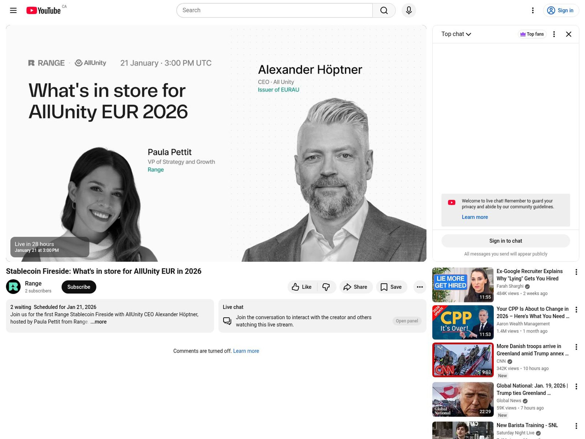 Stablecoin Fireside: What's in store for AllUnity EUR in 2026 website