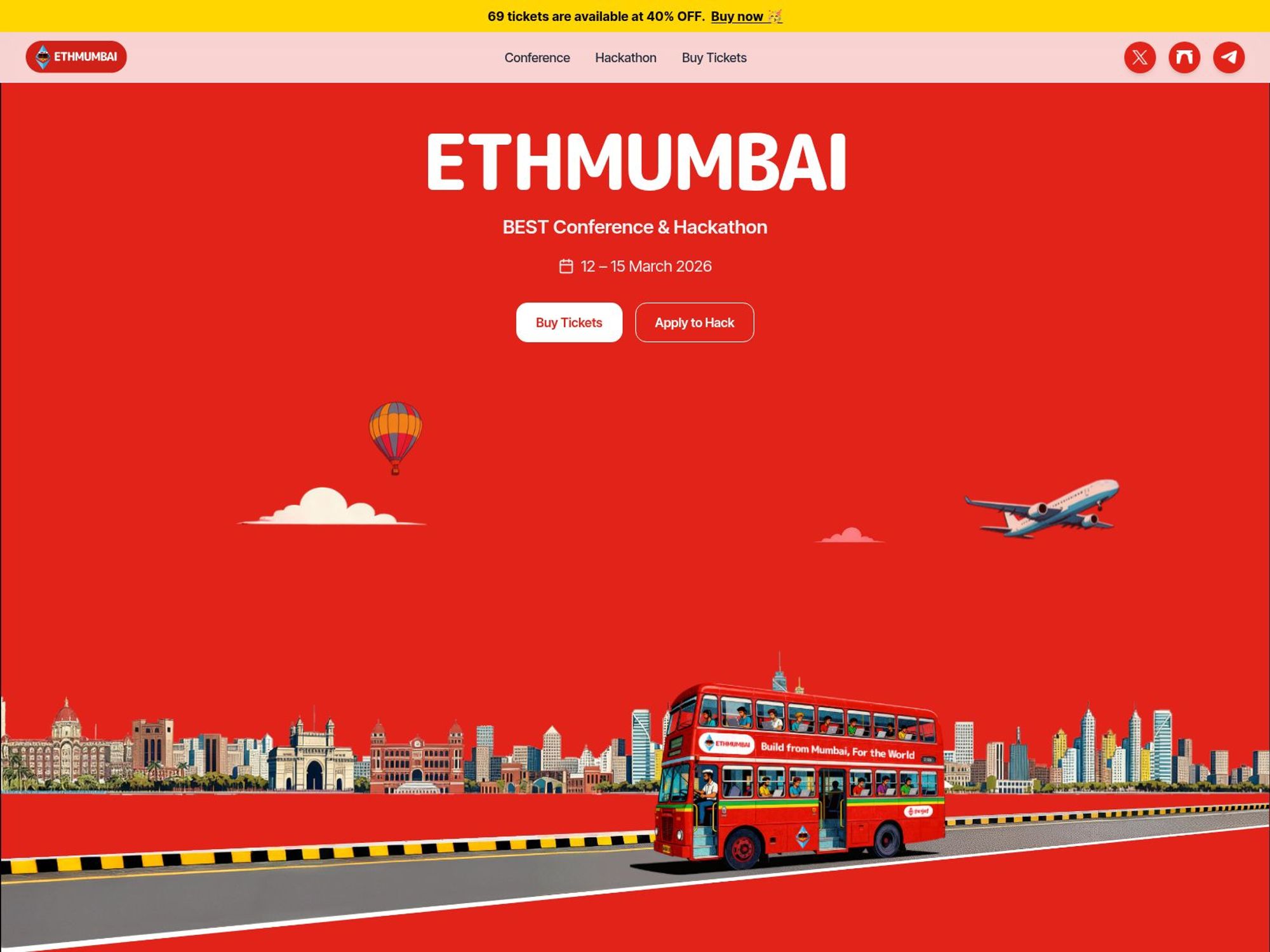 ETHMumbai 2026 website
