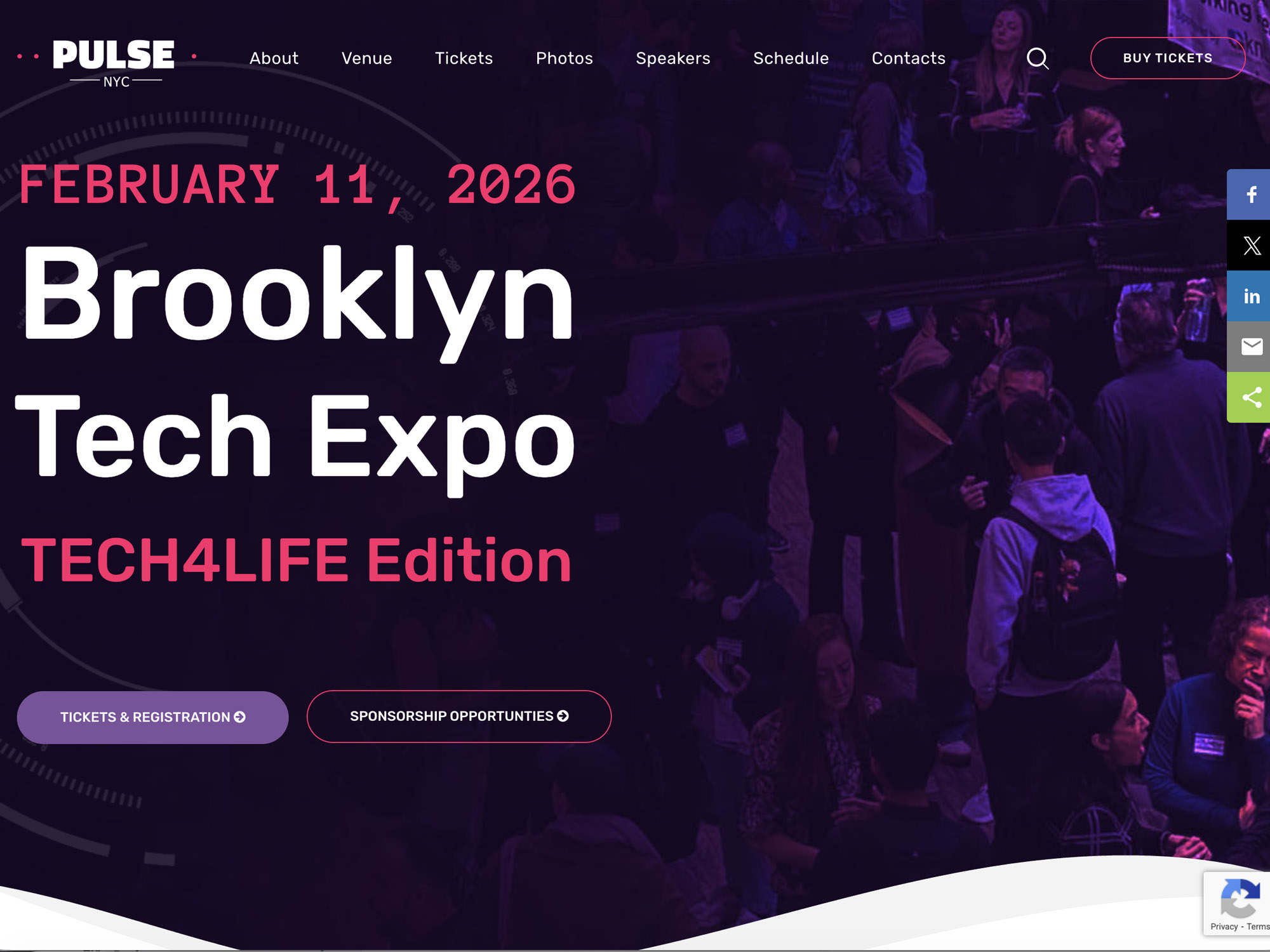 Brooklyn Tech Expo 2026 website