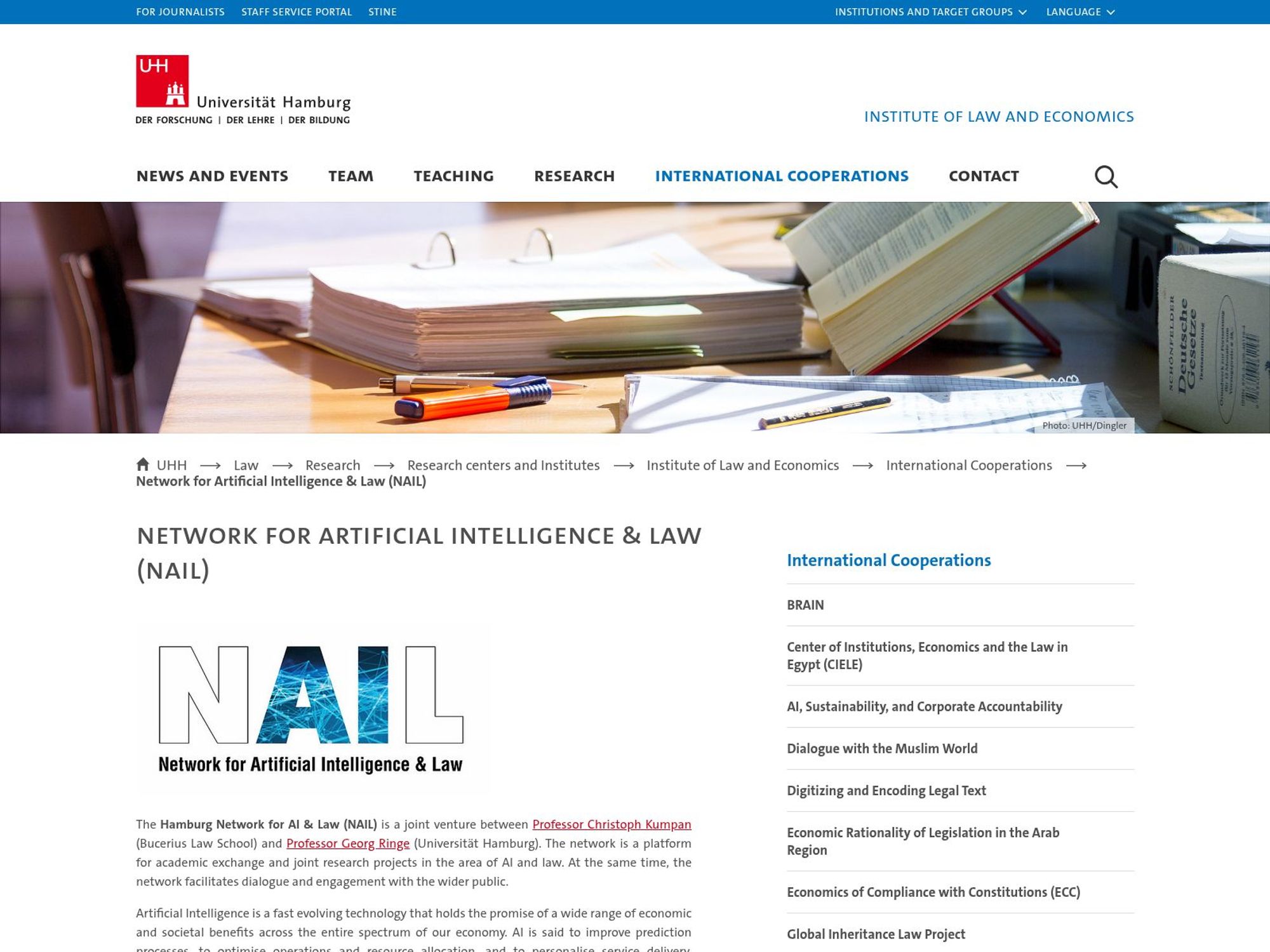 NAIL Conference 2026 website