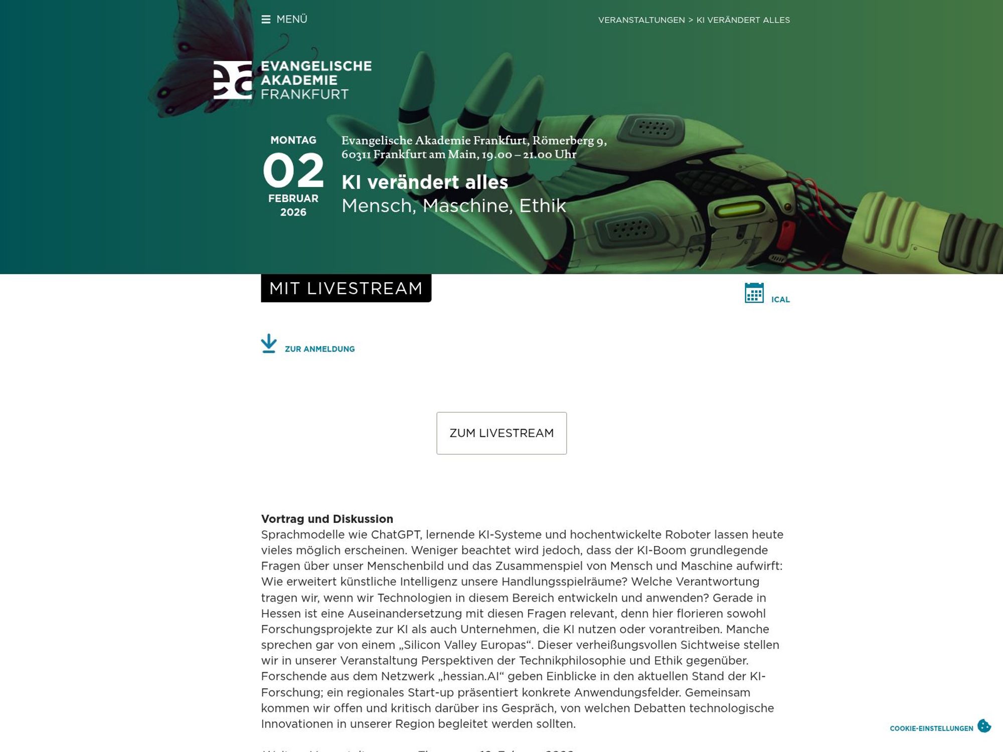 KI verändert alles website