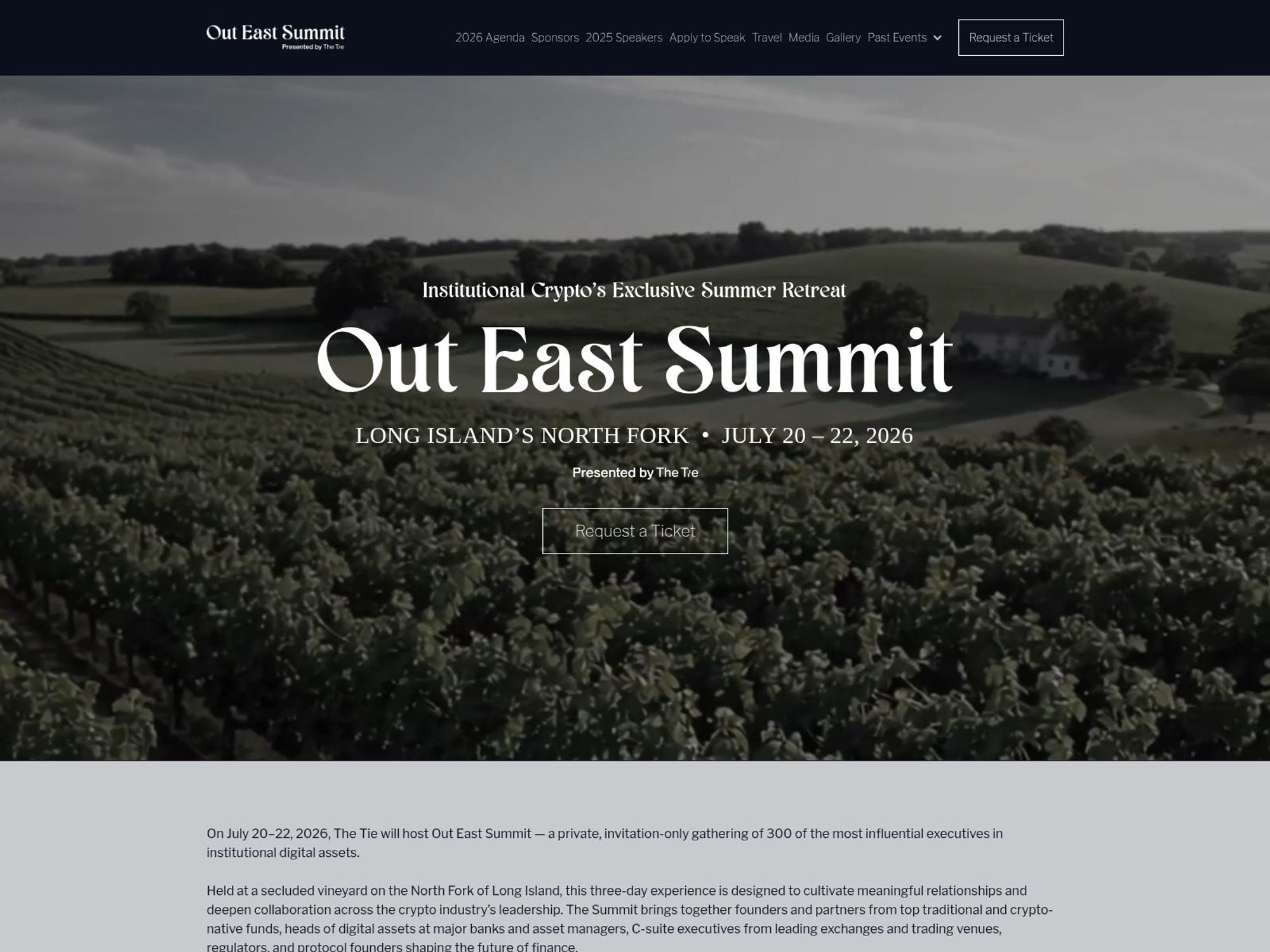 Out East Summit website