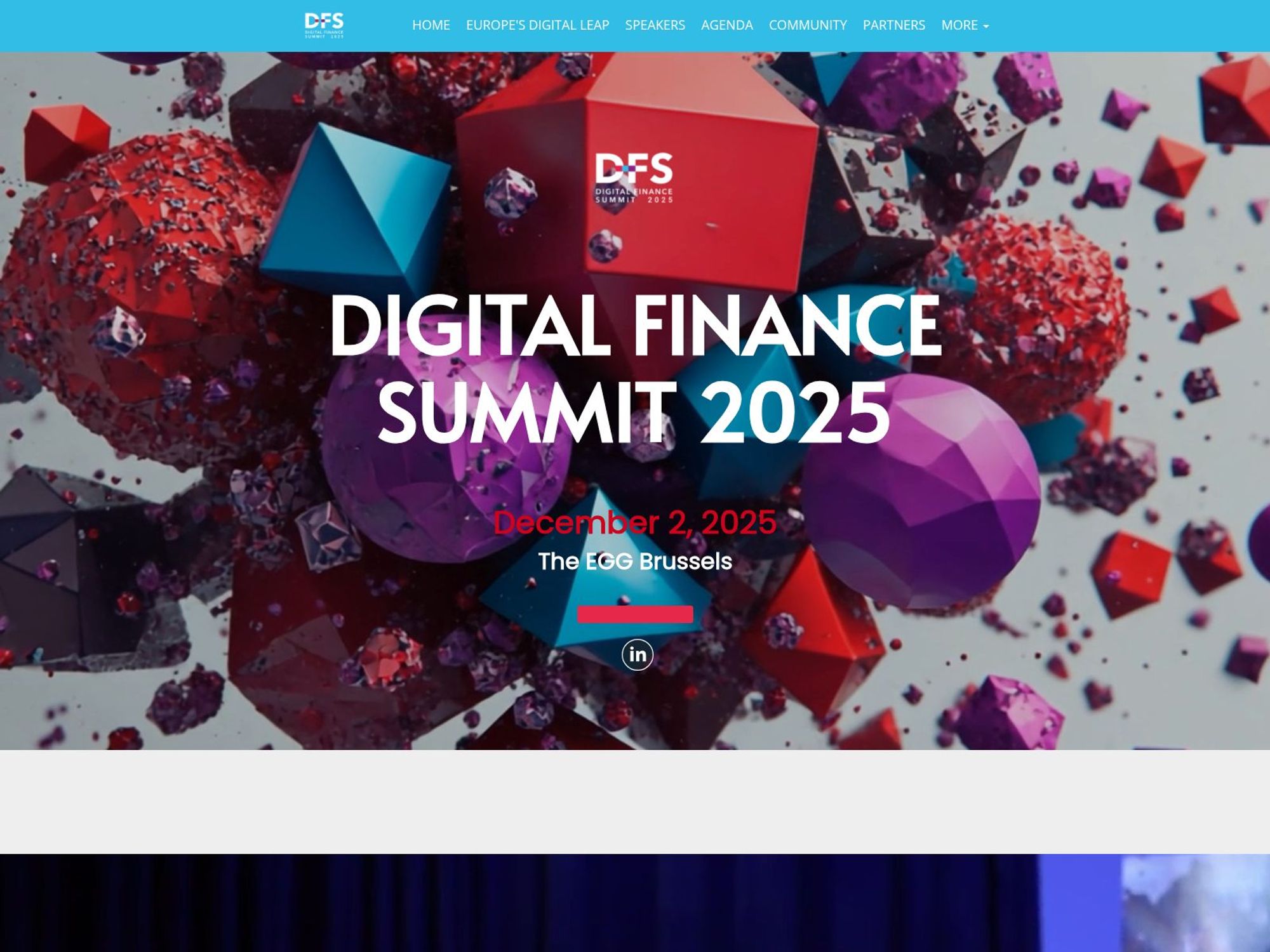 Digital Finance Summit 2026 website