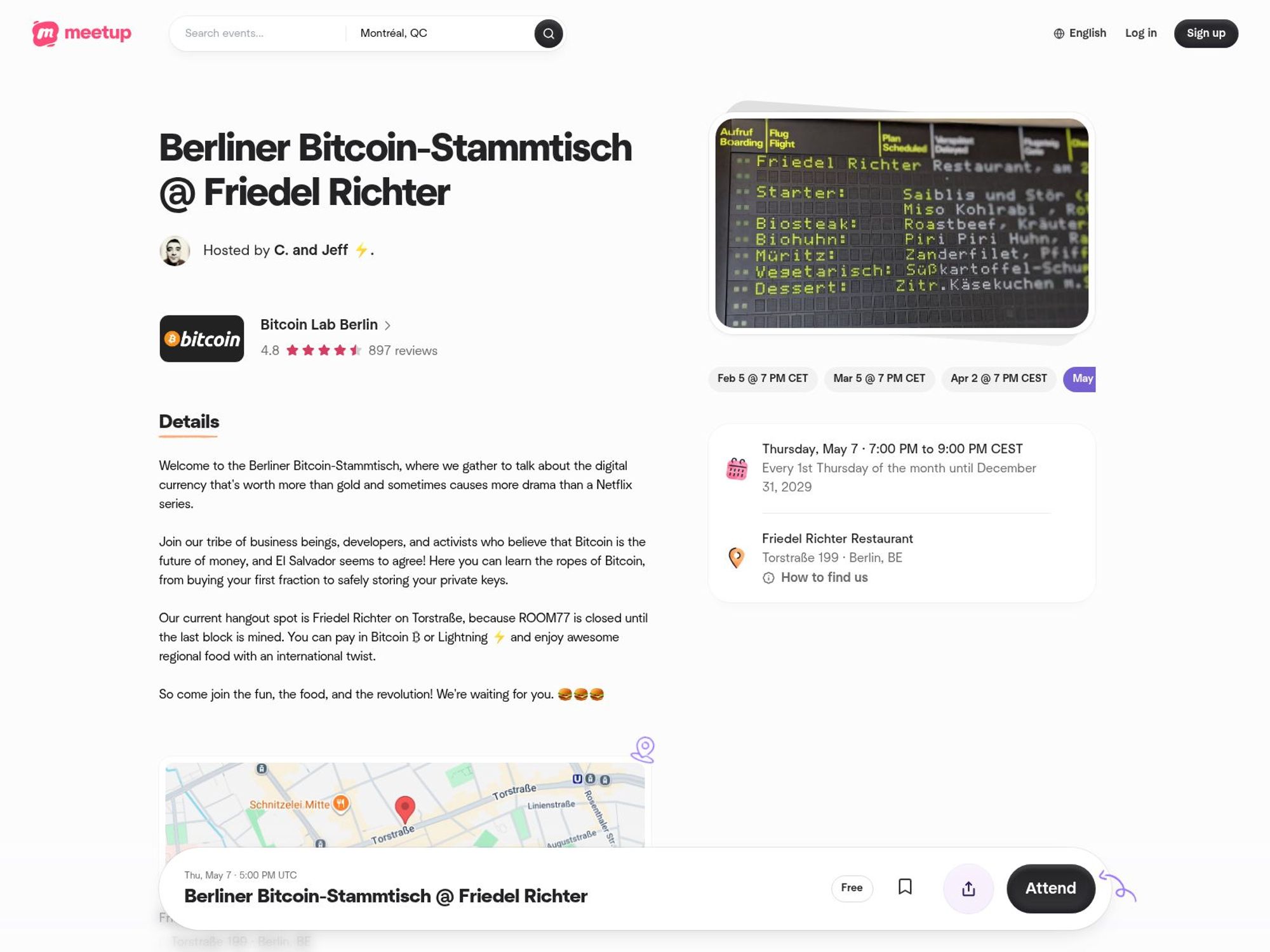 Berliner Bitcoin-Stammtisch @ Friedel Richter website