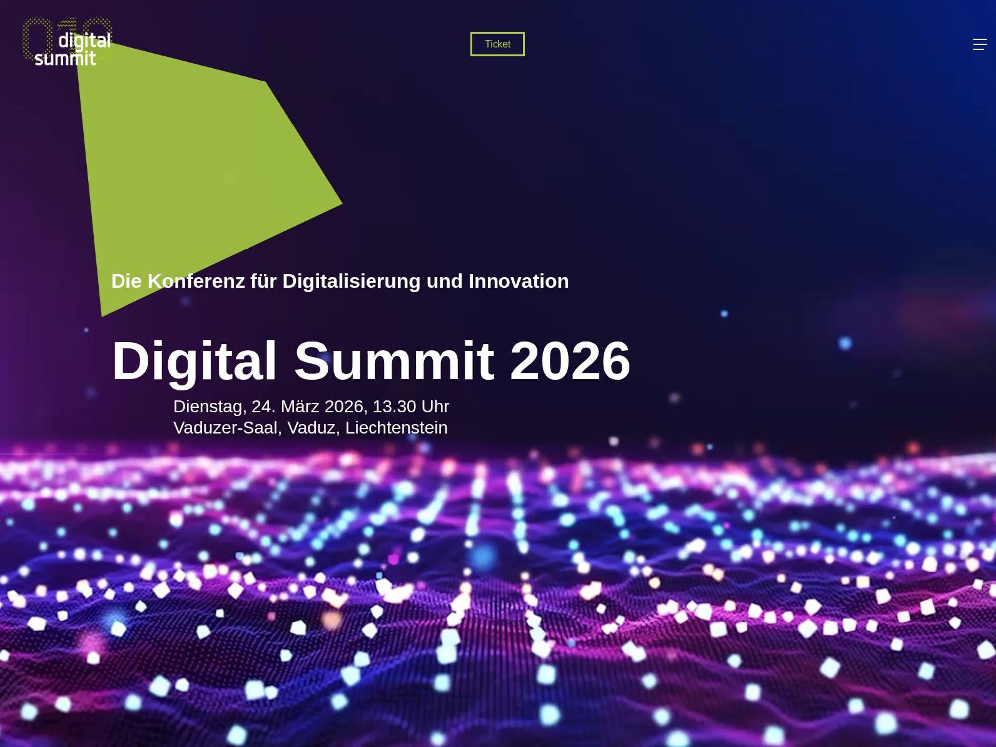 Digital Summit 2026 website