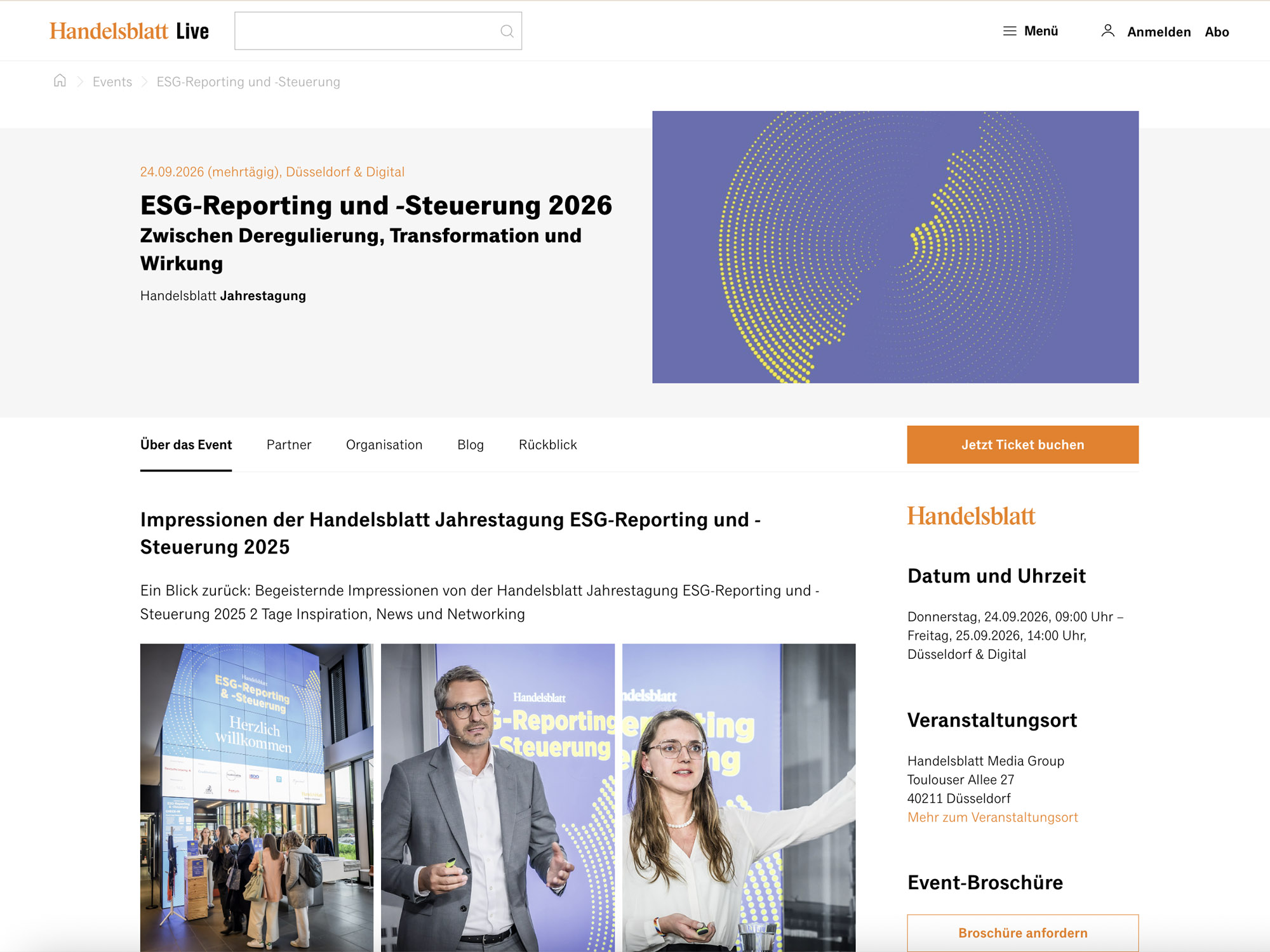 ESG-Reporting und -Steuerung 2026 website