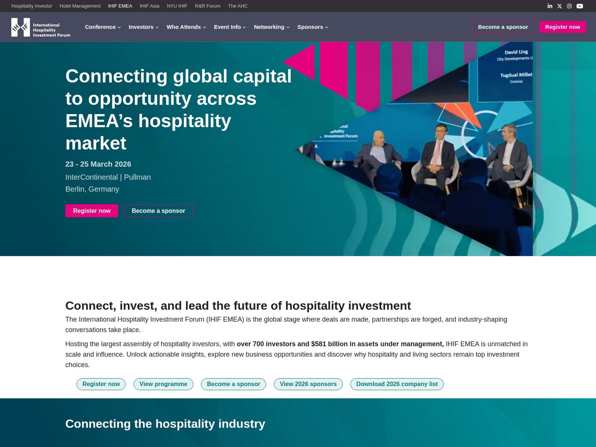 IHIF EMEA website