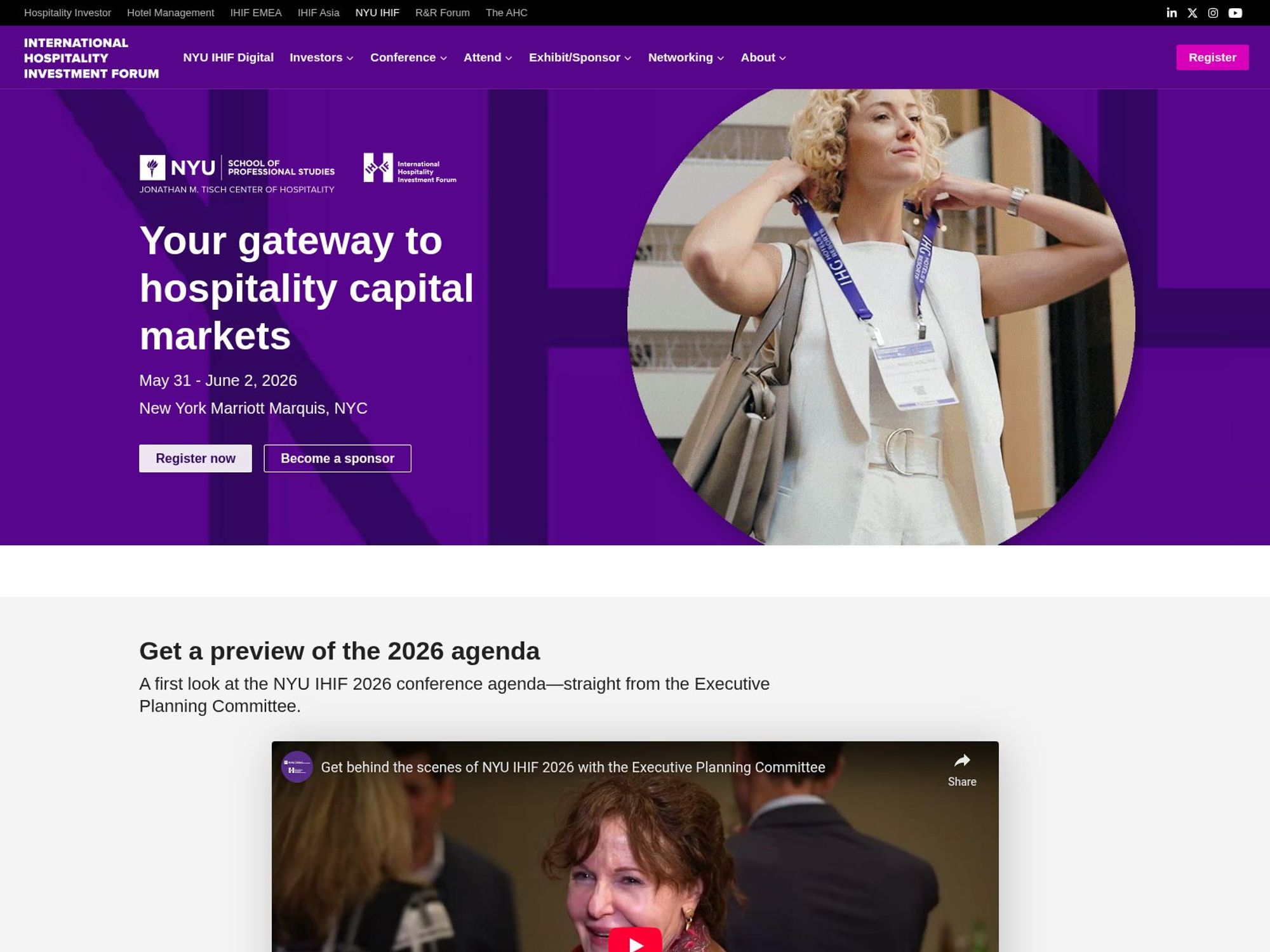 IHIF Americas website