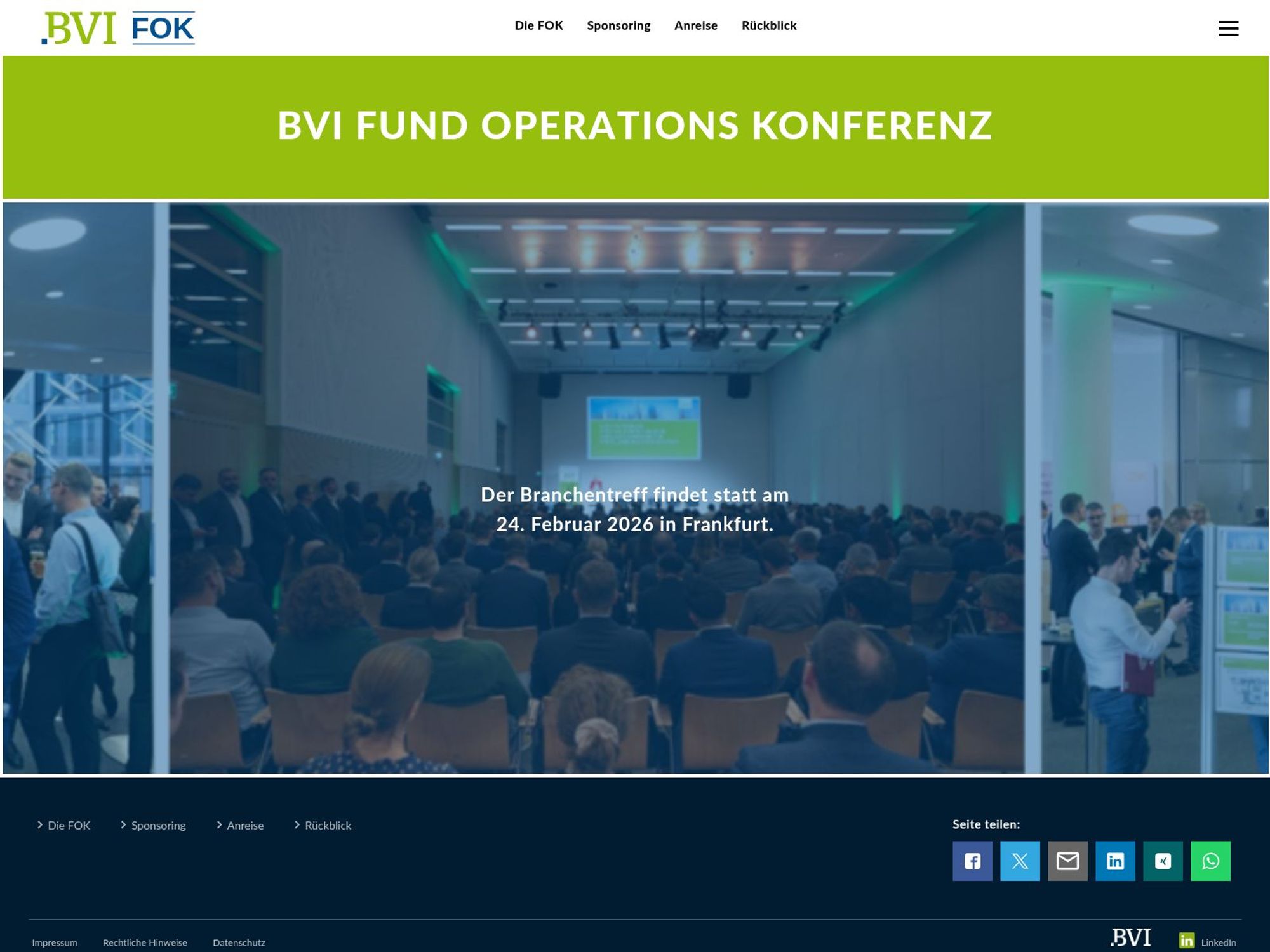 BVI Fund Operations Konferenz website