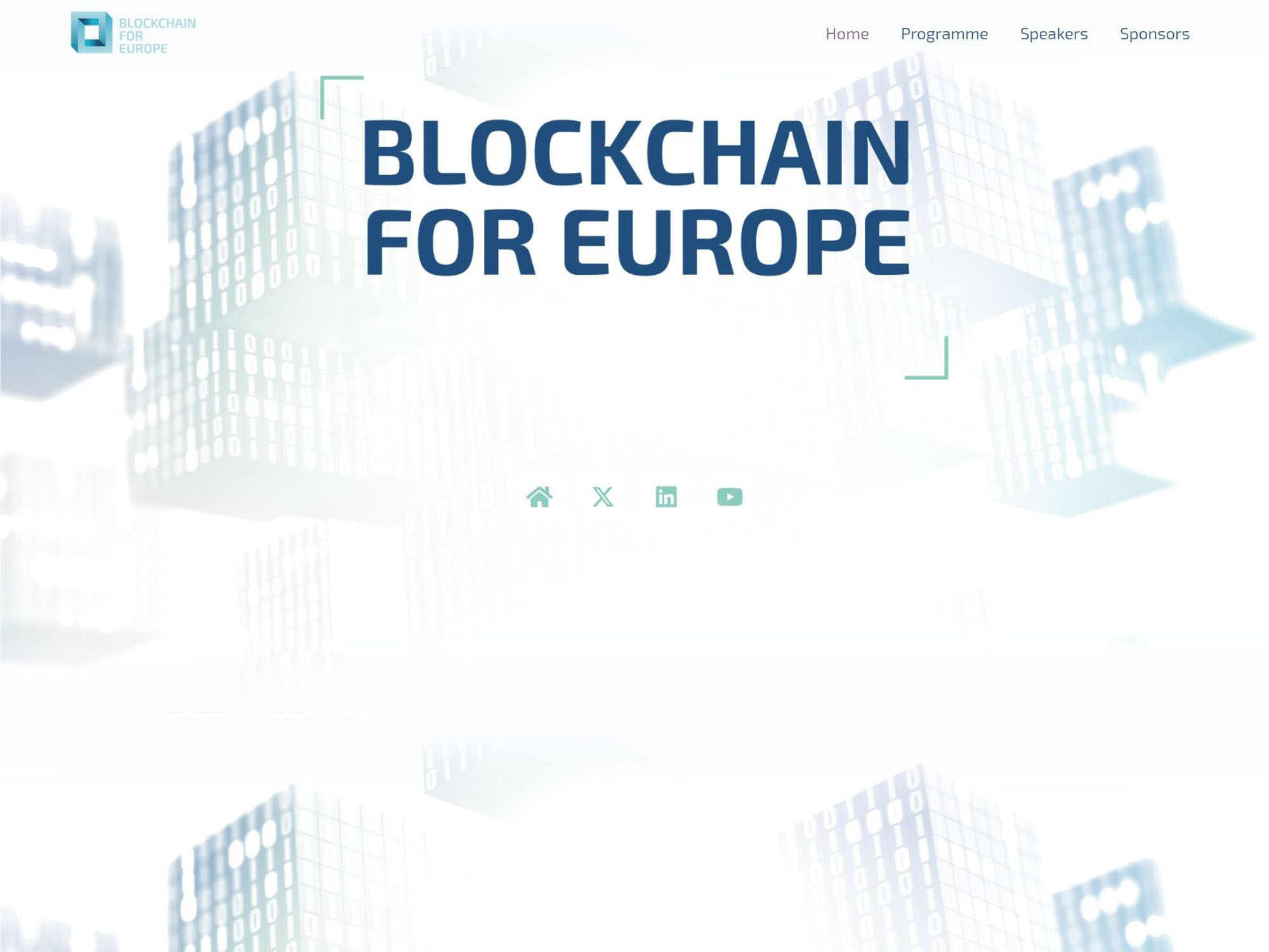 Blockchain for Europe Summit 2026 website