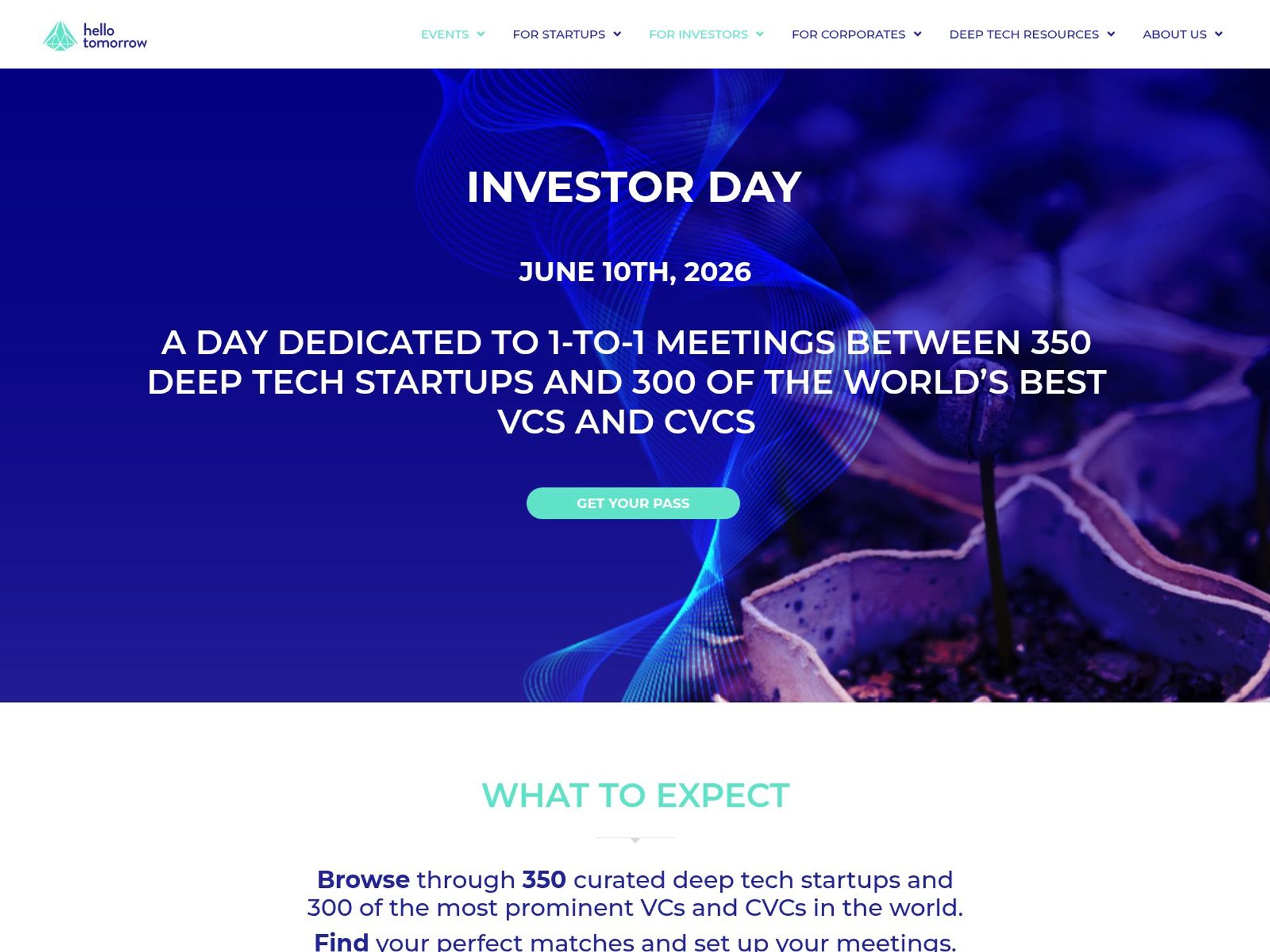 Investor Day website