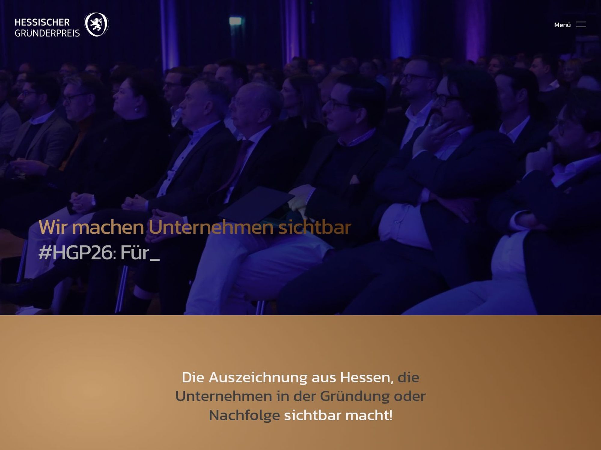 Hessischer Gründerpreis: Halbfinale website